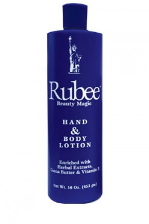 RUBEE Hand & Body Lotion (16oz) Sareya Beauty Supply store in Calgary
SKU: 697896828292